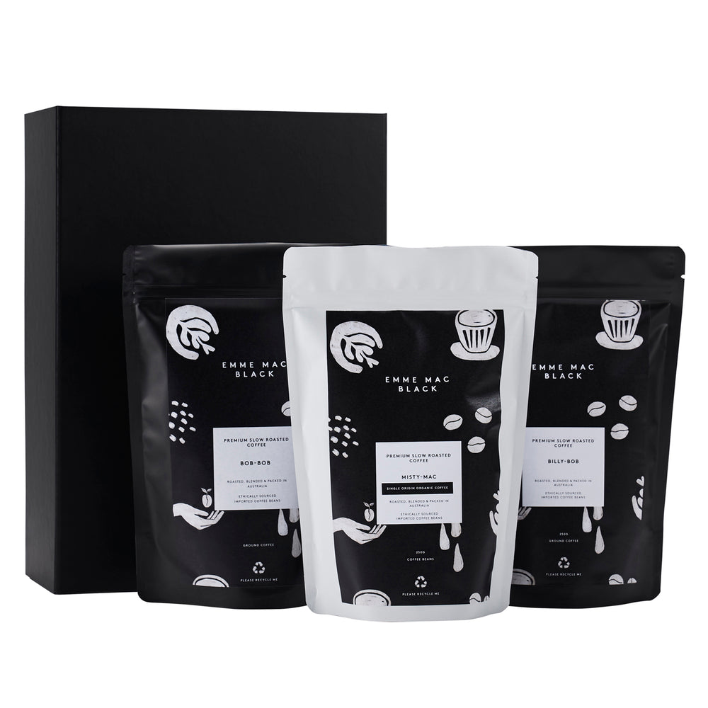 
                  
                    Coffee Lovers Gift Box - Emme Mac Black
                  
                